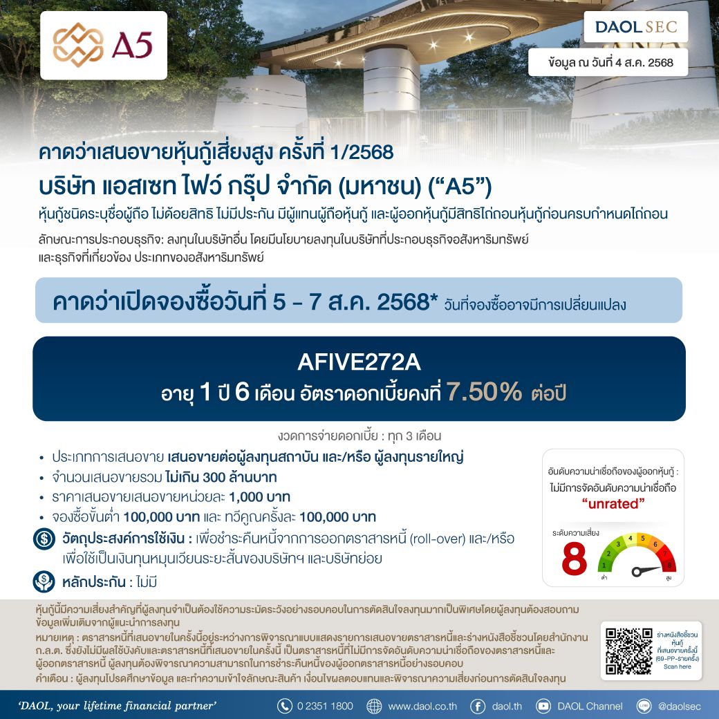 A5 4 Aug 68 Line Email