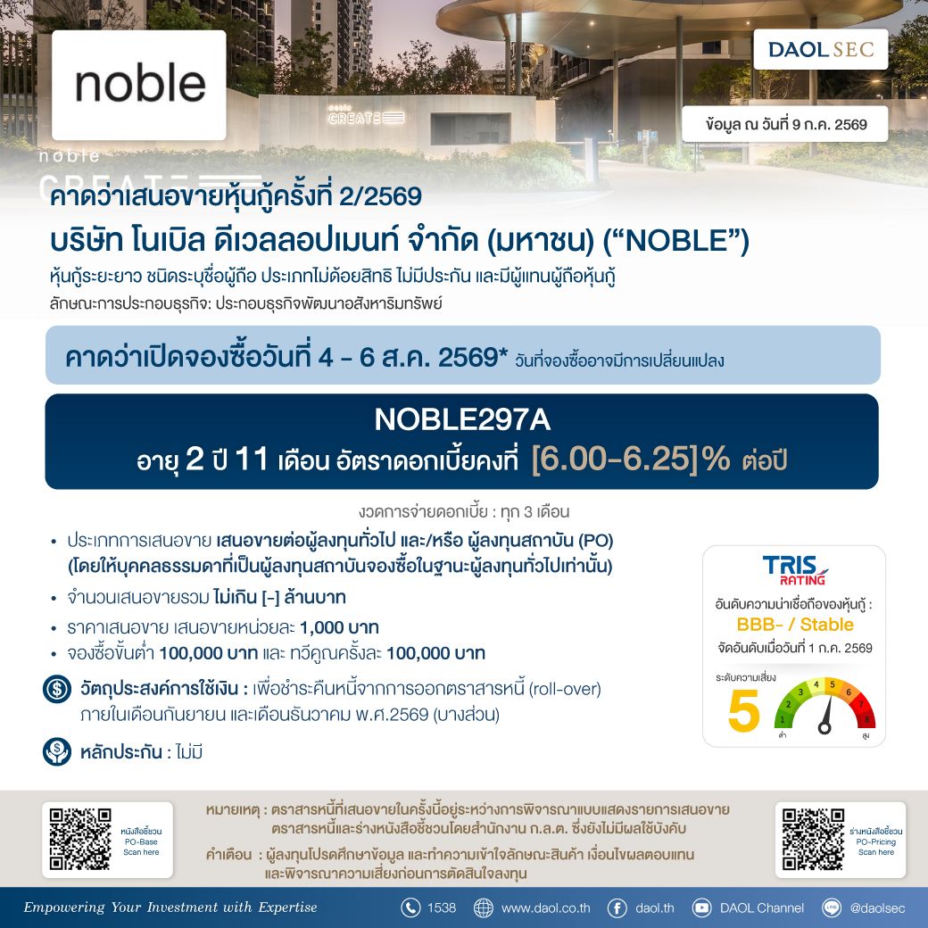 Noble  9 Jul 2026 